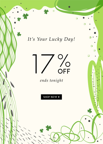 帕特里克节大减价图片下载