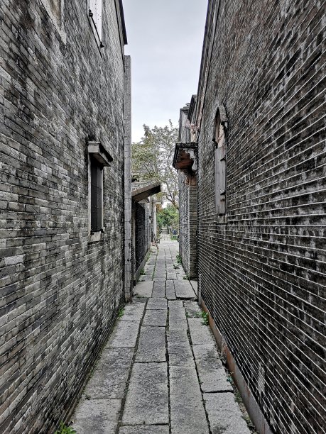 中国广东省开平市紫村巷图片下载