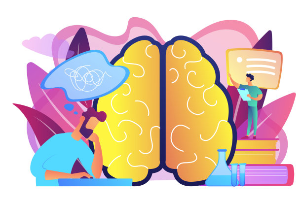 阿尔茨海默病概念矢量插图。图片下载