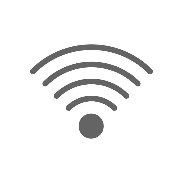 无线和WIFI矢量线条图标图片下载