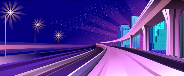 向量横幅交通图片下载