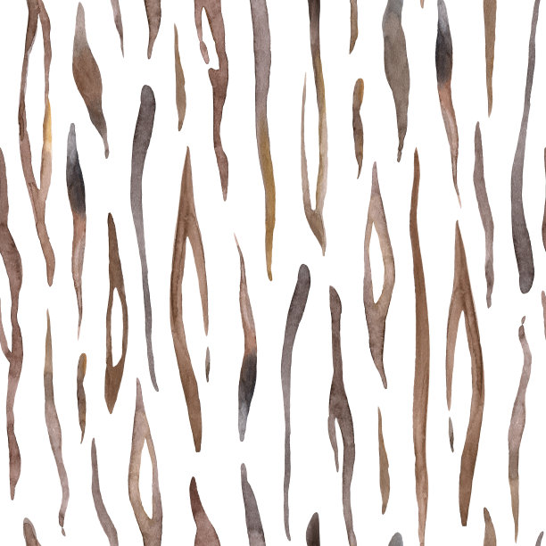 老虎抽象无缝图案。图片下载