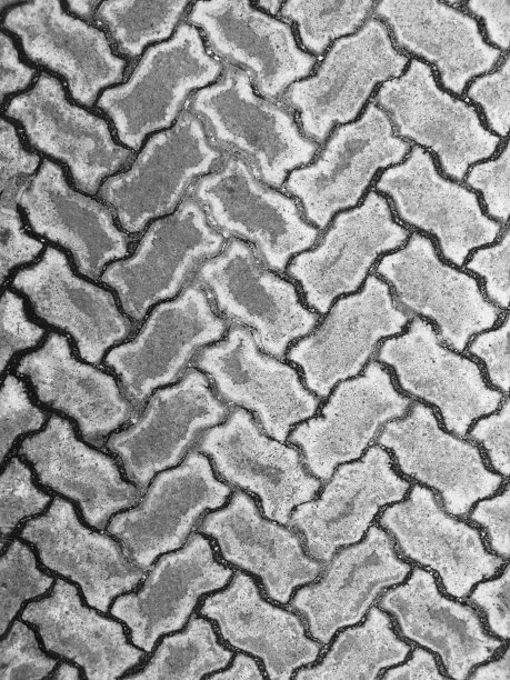 咸砖铺装背景-俯视视图图片下载