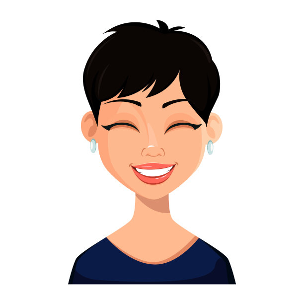 美丽女人的面部表情图片下载