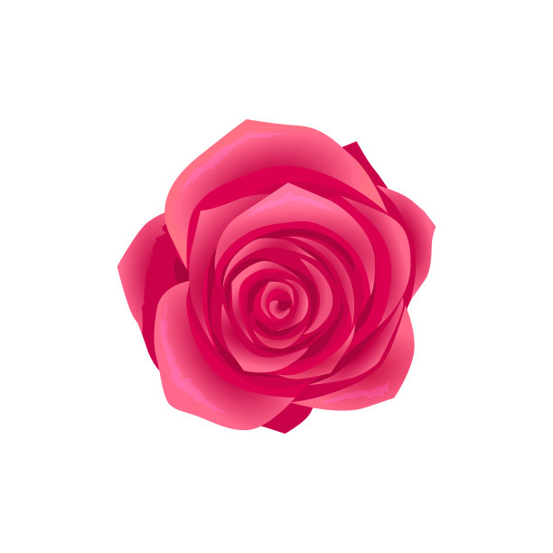 美花设计平孤立图片下载