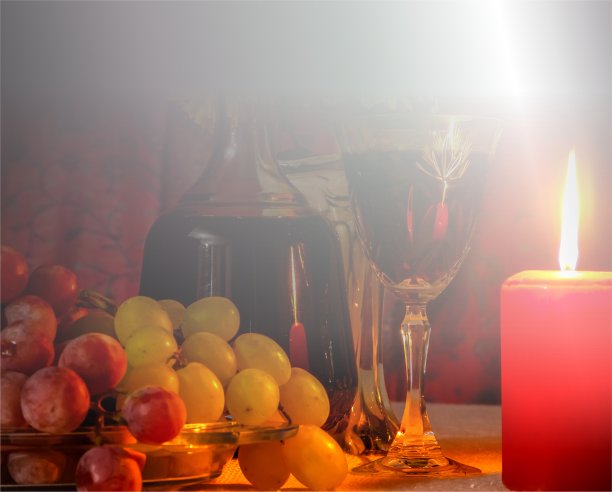 葡萄酒的成分背景图片下载