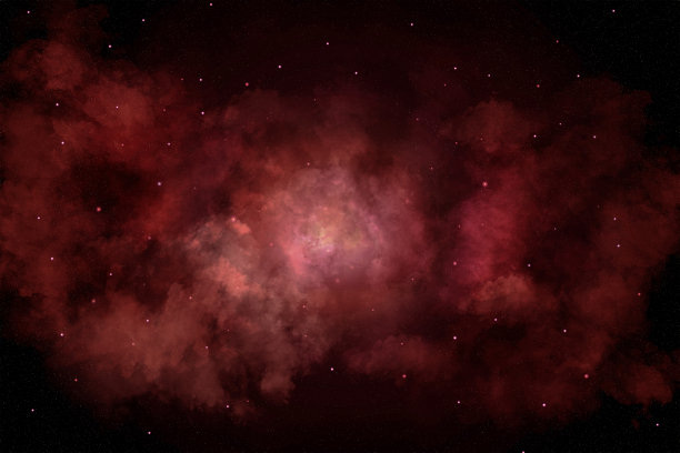 宇宙充满了星星，星云和星系-插图图片下载