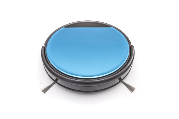 智能机器人吸尘器隔离白色图片下载