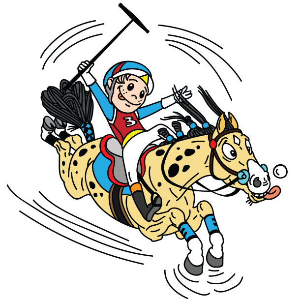 卡通马球图片下载