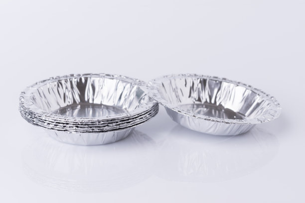 托盘上铝箔白色图片下载