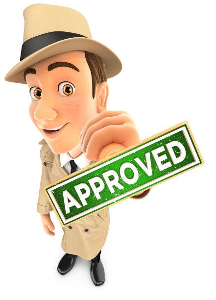 3d检测认可印章图片下载