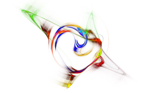 在抽象背景中摇曳的烟雾的颜色。说明波设计图片下载