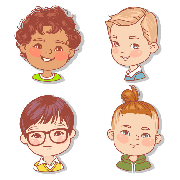 男孩的脸。图片下载