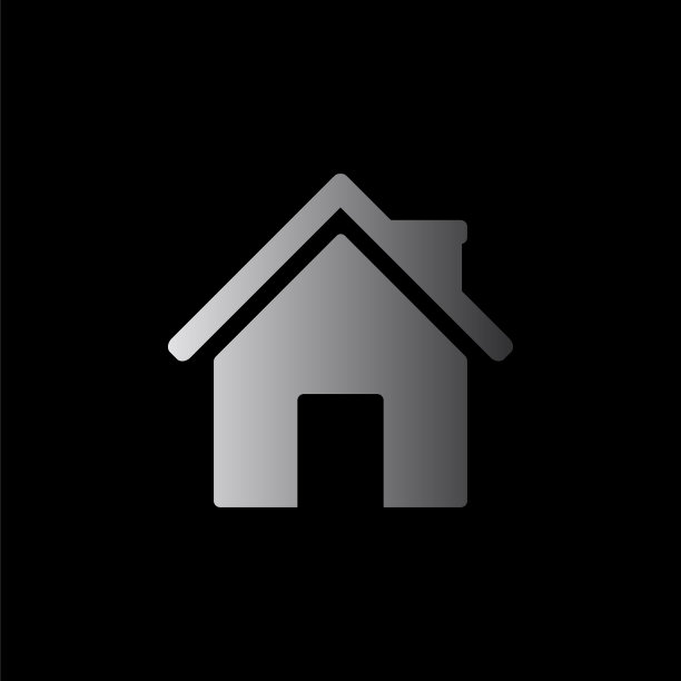 Home -黑色矢量图标图片下载