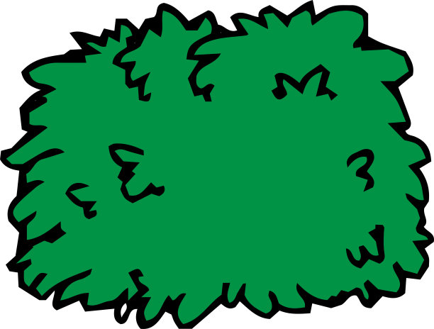 素描的草地上图片下载