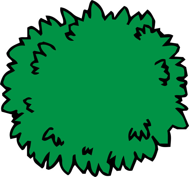 素描的草地上图片下载