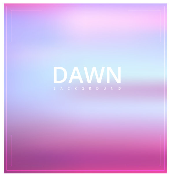 黎明的背景。光谱海报在粉红色和蓝色渐变的颜色。图片下载