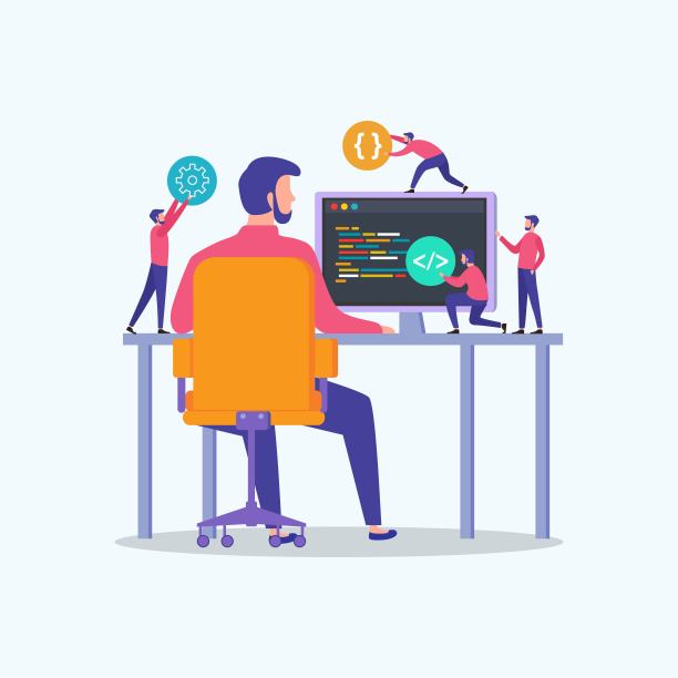 程序员团队编写网站代码图片下载