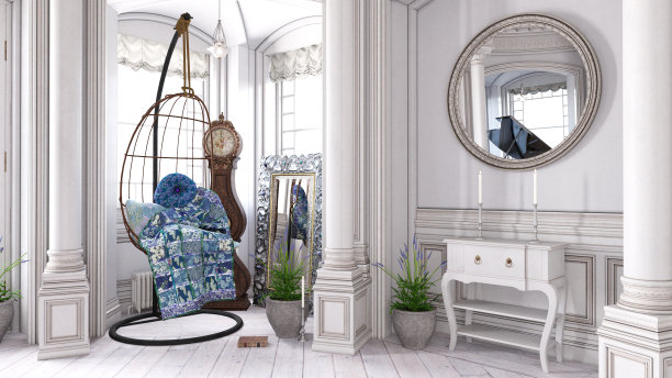 古典奢华的室内图片下载