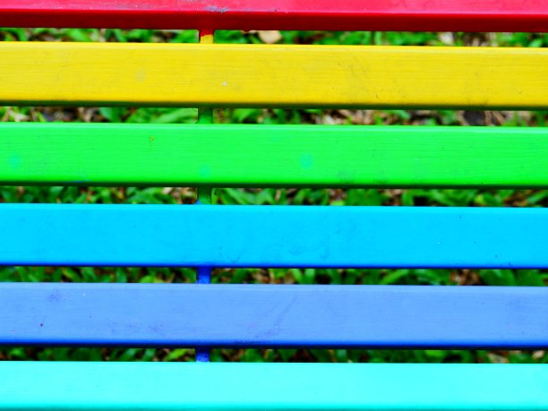 彩虹色铁背景图片下载