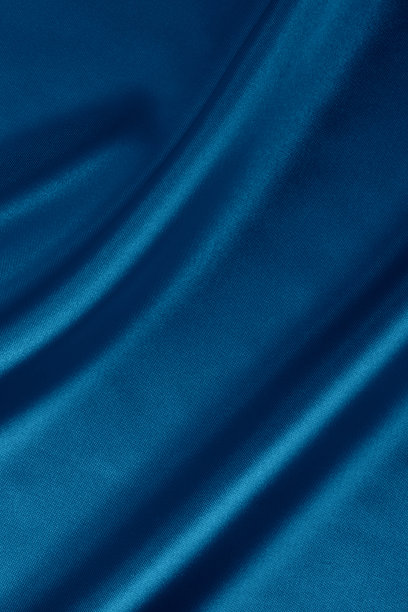 蓝色缎背景素材图片