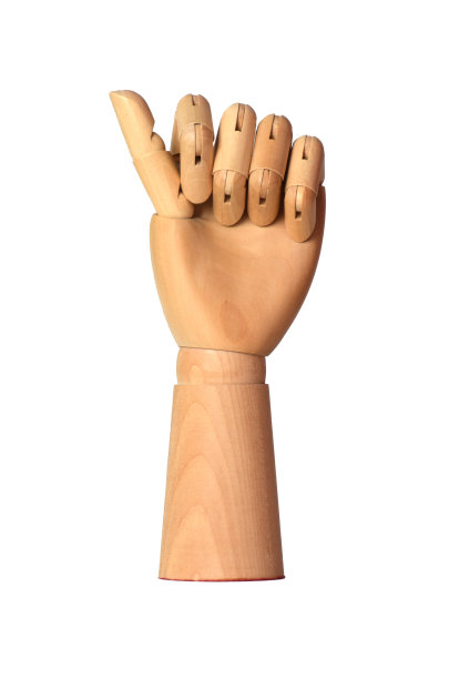 木视图手用可以的姿势孤立图片下载