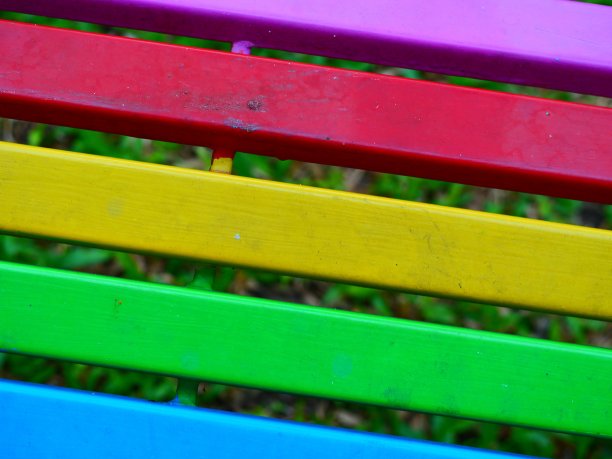 彩虹色铁背景图片下载