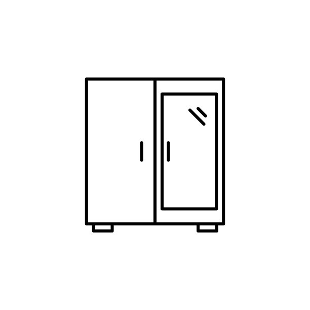 镜子图标。元素的轮廓家具图标。细线图标用于网站设计和开发，应用程序开发。溢价图标图片下载