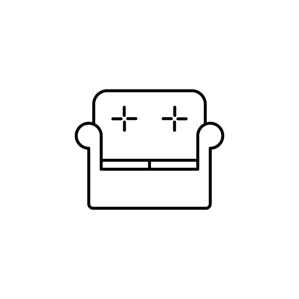 沙发图标。元素的轮廓家具图标。细线图标用于网站设计和开发，应用程序开发。溢价图标图片下载