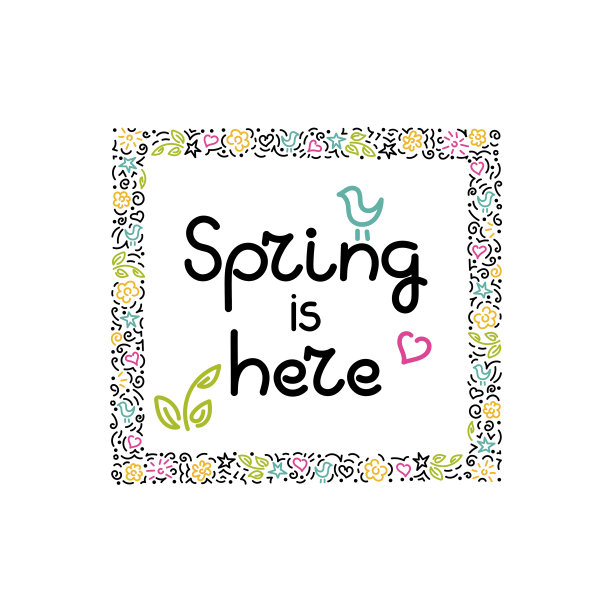 春天到了，写个留言。图片下载