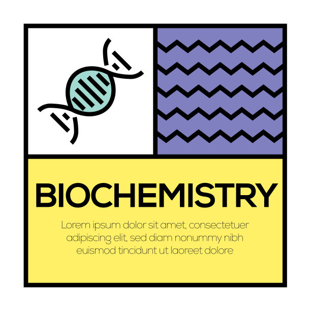 生物化学图标的概念图片下载