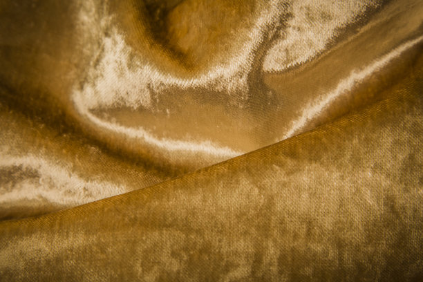 抽象的金黄色织物背景纹理图片下载