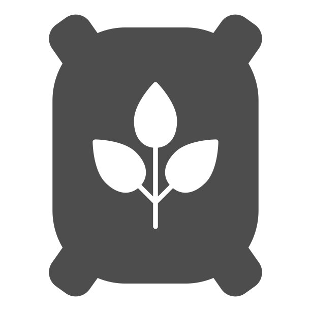 肥料坚实的图标。袋矢量插图孤立在白色。农业字形风格的设计，为网页和应用程序设计。Eps 10。图片下载