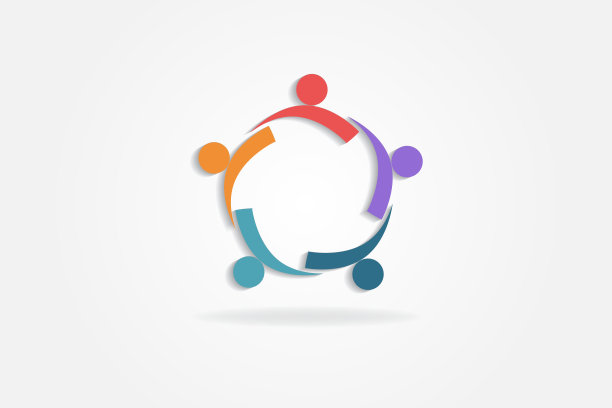 团队合作伙伴业务人员矢量图片下载