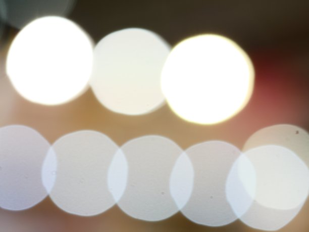 柔和的彩色灯光散景图片下载