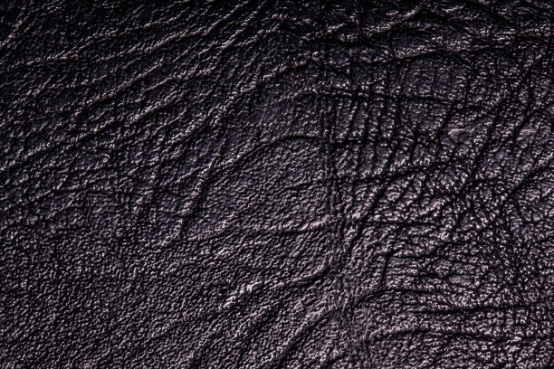 黑色纹理皮革图片下载