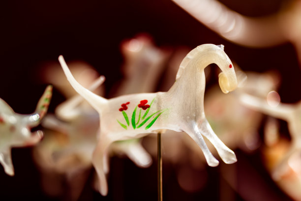 中国传统的饮食艺术，吹糖，糖画图片下载