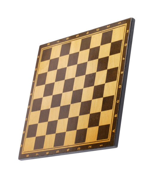 孤立的木制空棋盘图片下载
