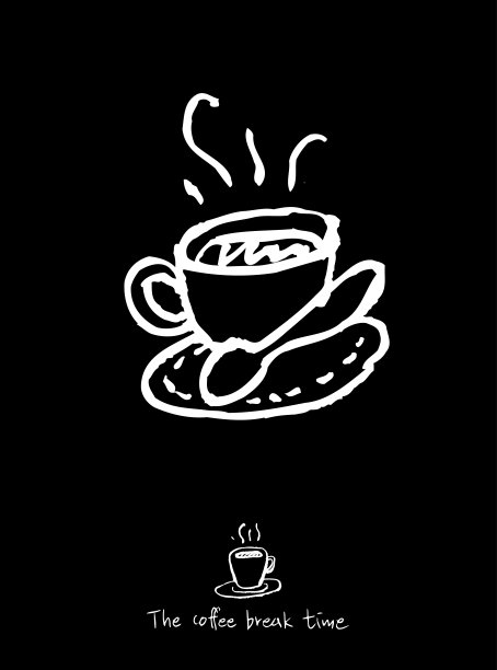 咖啡馆的海报图片下载