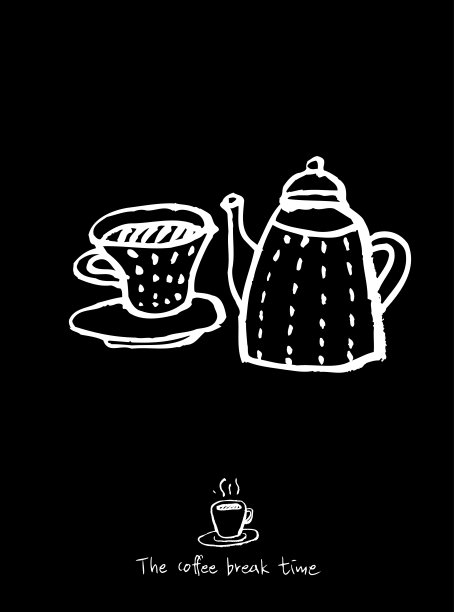 咖啡馆的海报图片下载