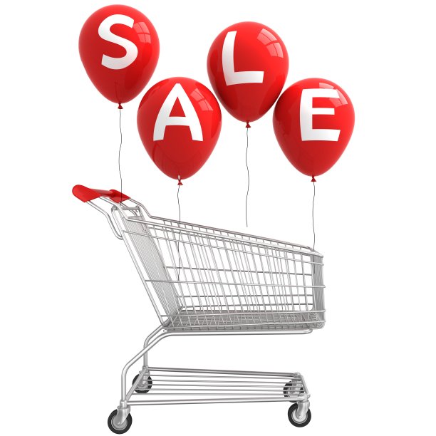 购物车促销气球图片下载