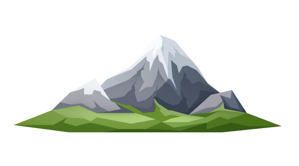 矢冰峰山绿草甸山麓图片下载