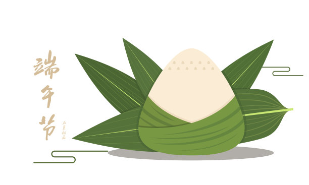 端午节和粽子。素材图片