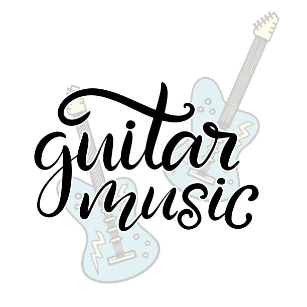 音乐节字体矢量插图图片下载