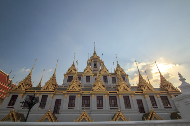 泰国的金属神庙城堡图片下载