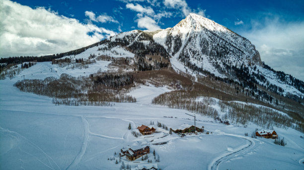 科罗拉多冬天HDR图片下载