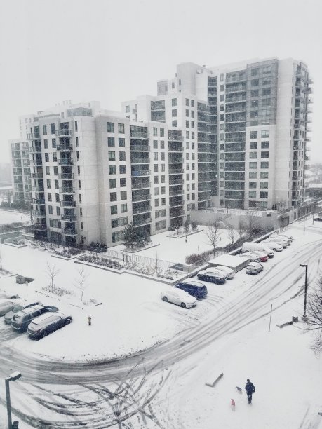 城市的城市的冬天图片下载