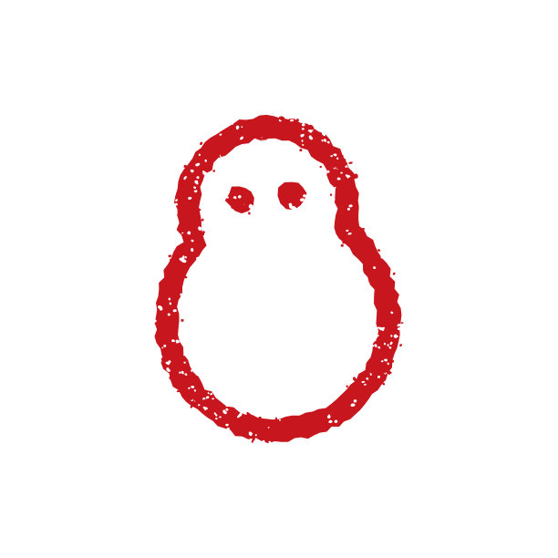 橡皮图章图标(雪、冬天、雪人)图片下载