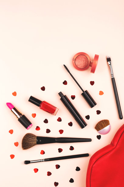 各种美容和化妆产品图片下载