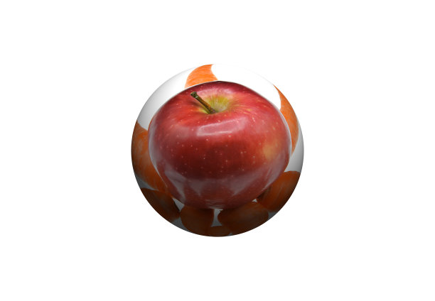 用苹果和镜头球图片下载